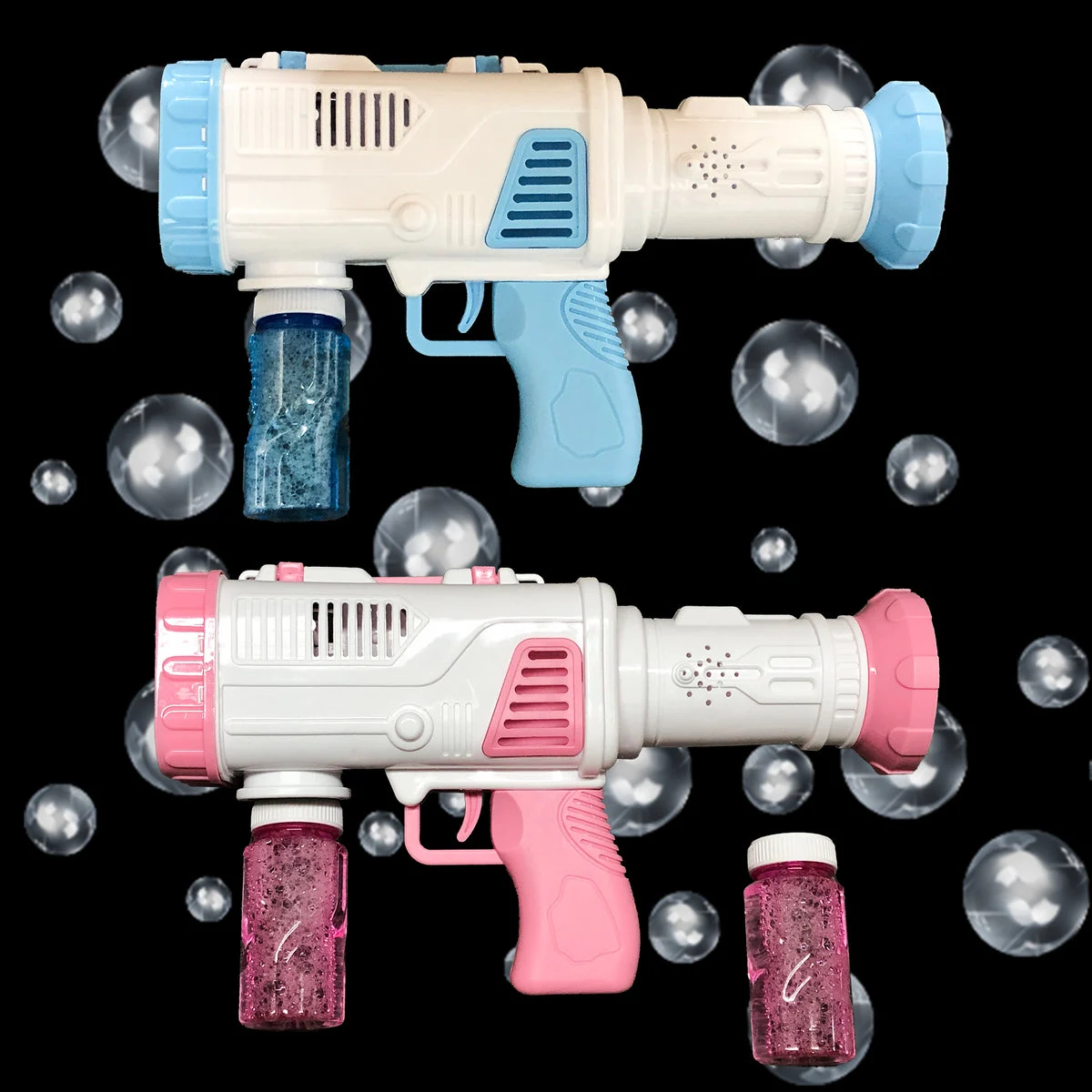 12 HoleBubble Gun with Light and Music