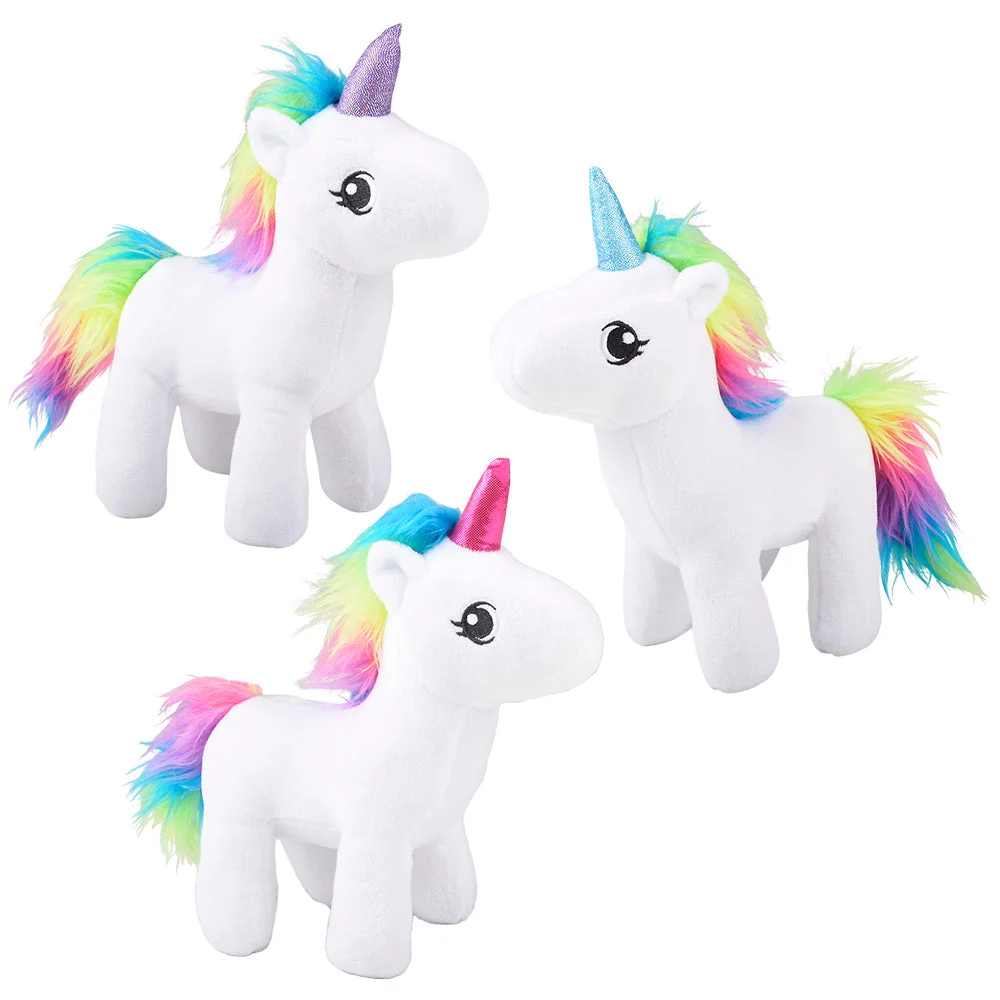 8'' Rainbow Unicorn Plush