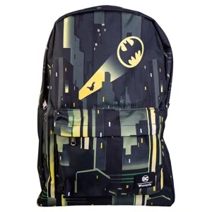Batman Gotham with Bat Signal Backpack