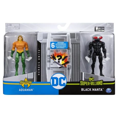 DC Comics Universe 4-Inch Action Figures Battle Pack Aquaman vs. Black Manta