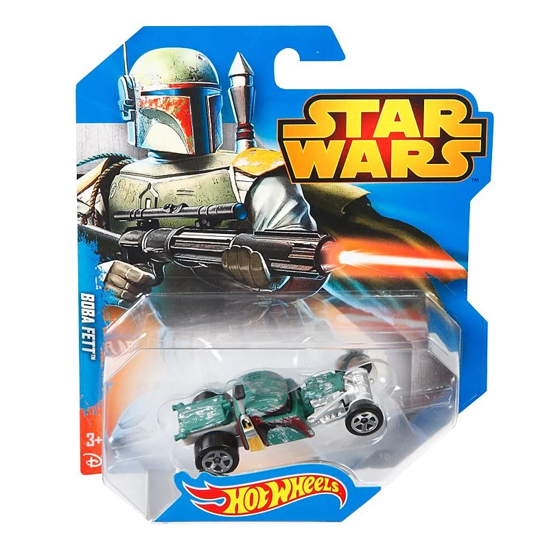 Hot Wheels Star Wars Character Car 1/64th Scale Die-Cast Boba Fett