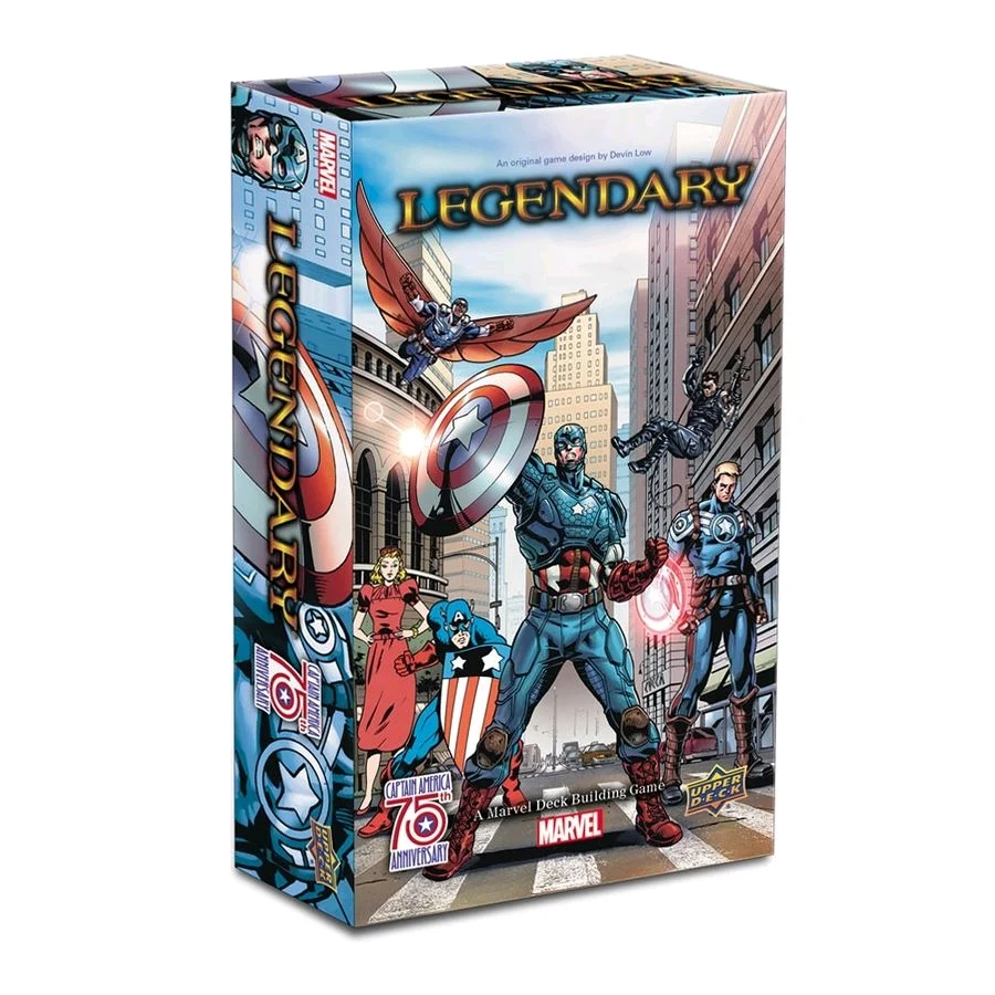 Marvel Legendary – Captain America 75th Anniversary Deck Buliding Game Expansion