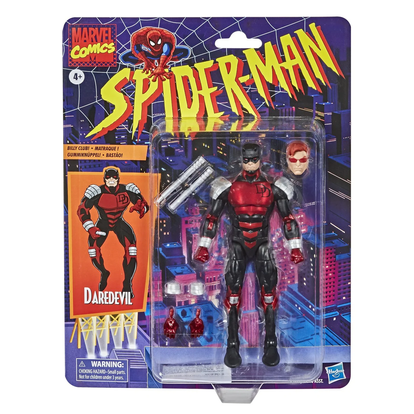 Spider-Man Retro Marvel Legends 6-Inch Action Figure Wave 1 Daredevil