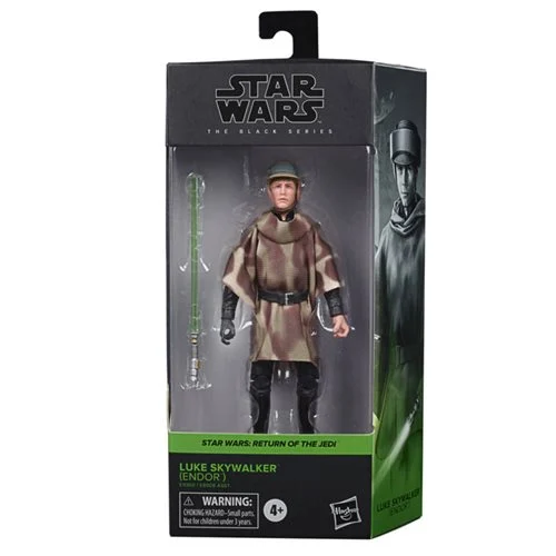 Star Wars Black Series 6 Inch Action Figures Wave 2 Luke Skywalker (Endor Battle Poncho)