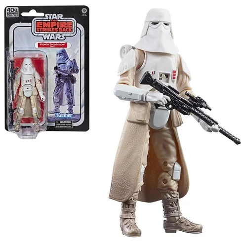 Star Wars Black Series ESB 40th Anniversary 6-Inch Action Figure Wave 3 Imperial Snowtrooper (Hoth) (Creased Plastic)