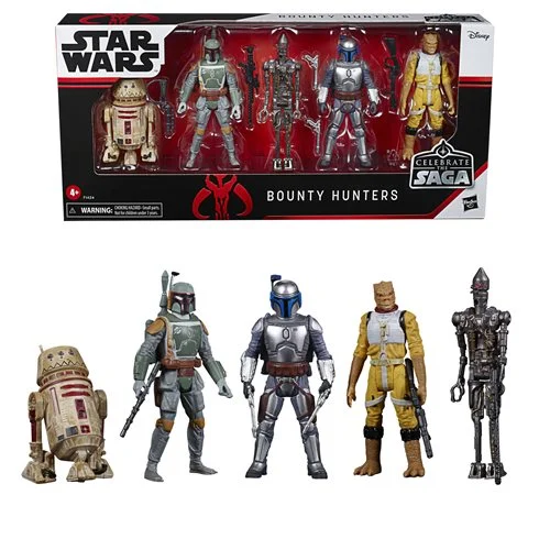 Star Wars Celebrate the Saga Bounty Hunters 3.75 Inch Action Figures