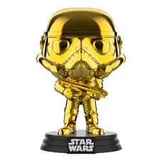 Star Wars Celebration 2019 Gold Chrome Stormtrooper Pop!
