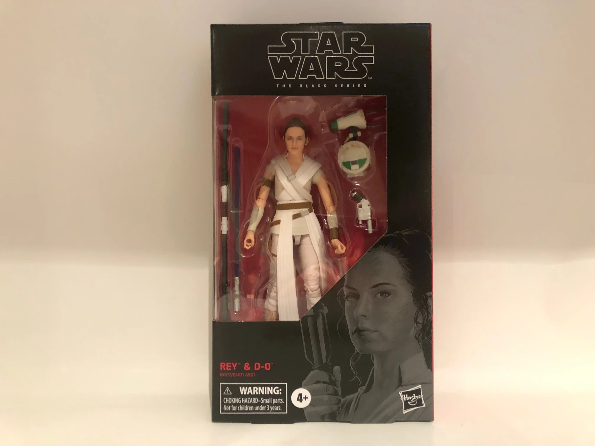 Star Wars The Black Series 6-Inch Action Figure Wave 1 Rey & D-O (Creased Case)