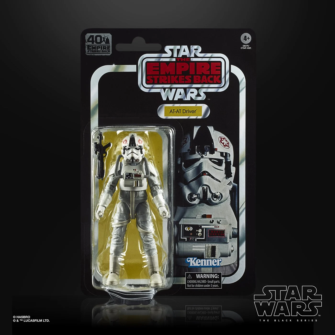 Star Wars The Black Series Empire Strikes Back 40th Anniversary 6-Inch Action Figure Wave 1 AT-AT Driver