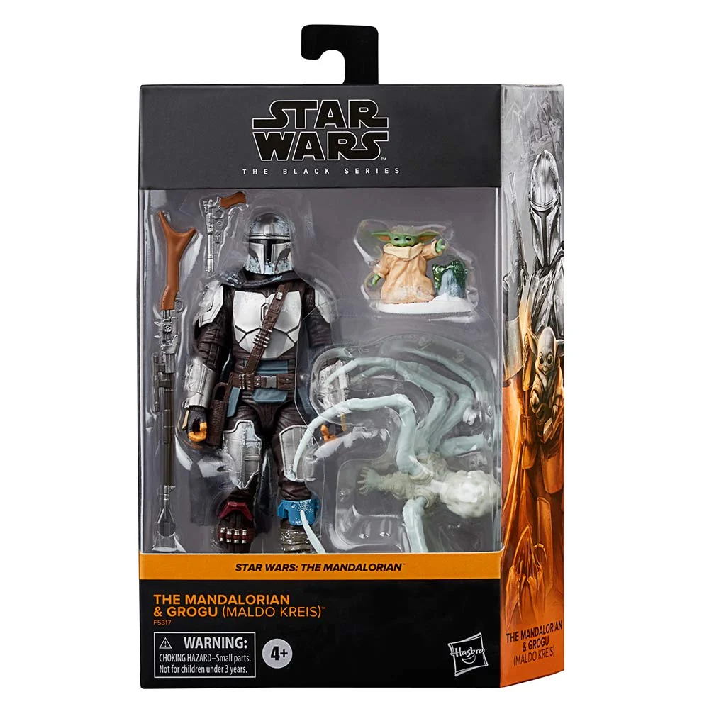 Star Wars The Black Series The Mandalorian & Grogu (Maldo Kreis) 6 Inch Action Figure