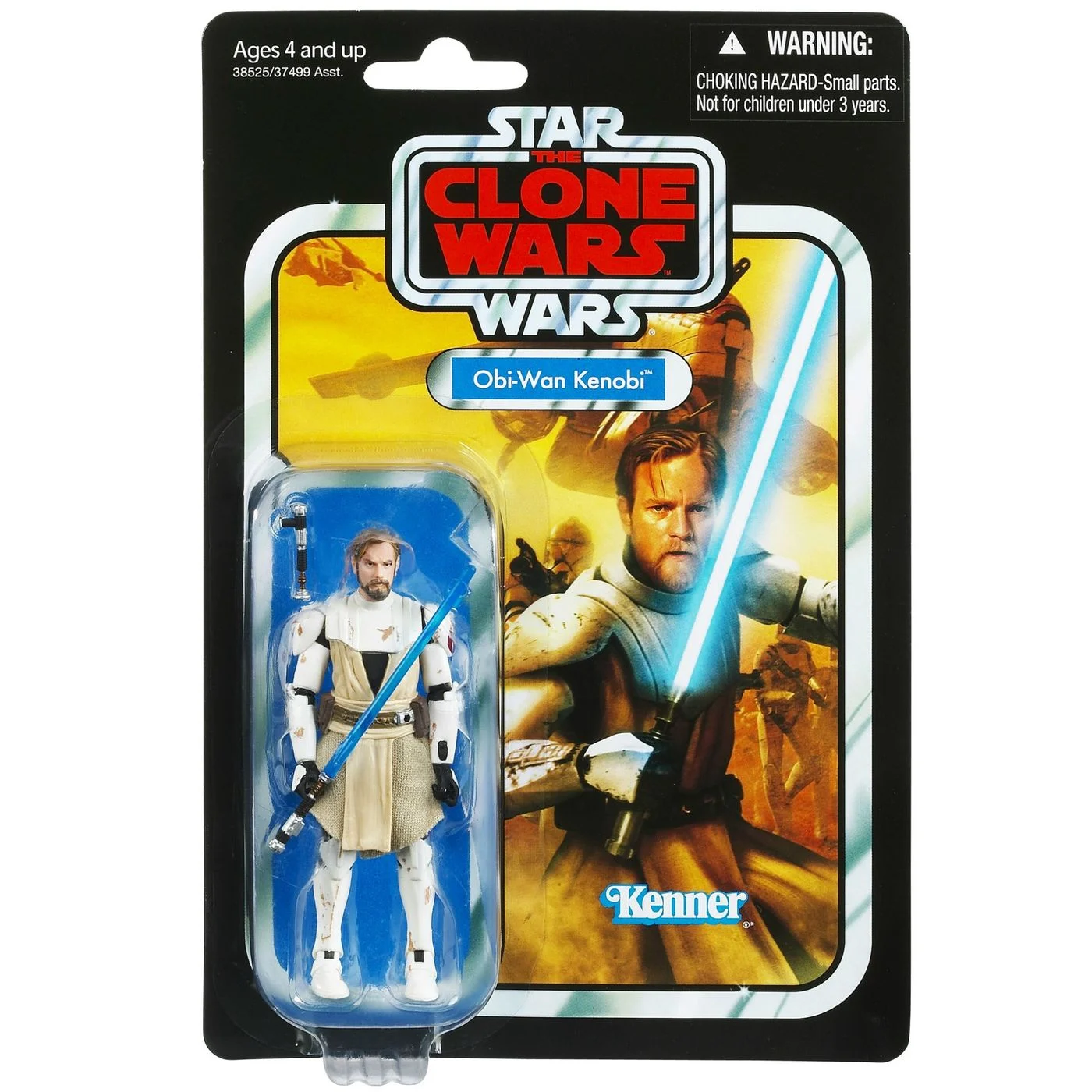 Star Wars The Vintage Collection 2020 3.75 inch Action Figure Wave 3 Obi-Wan Kenobi (Clone Wars)