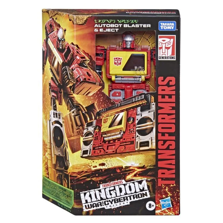 Transformers War for Cybertron Kingdom Voyager Blaster