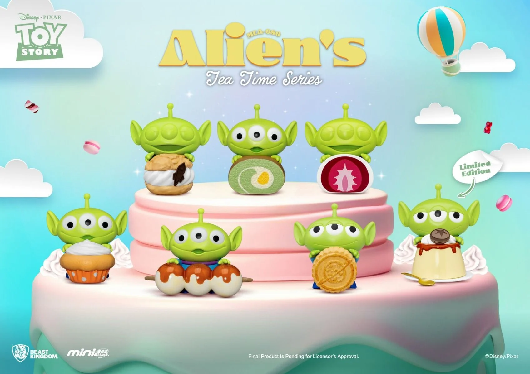 Alien's Tea Time Series Blind Box Set (6 PCS)