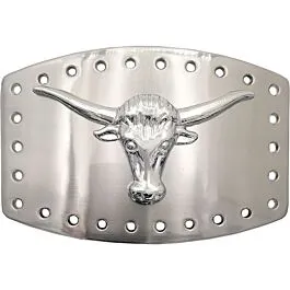 Bull Belt Buckle High-Quality Wide Design