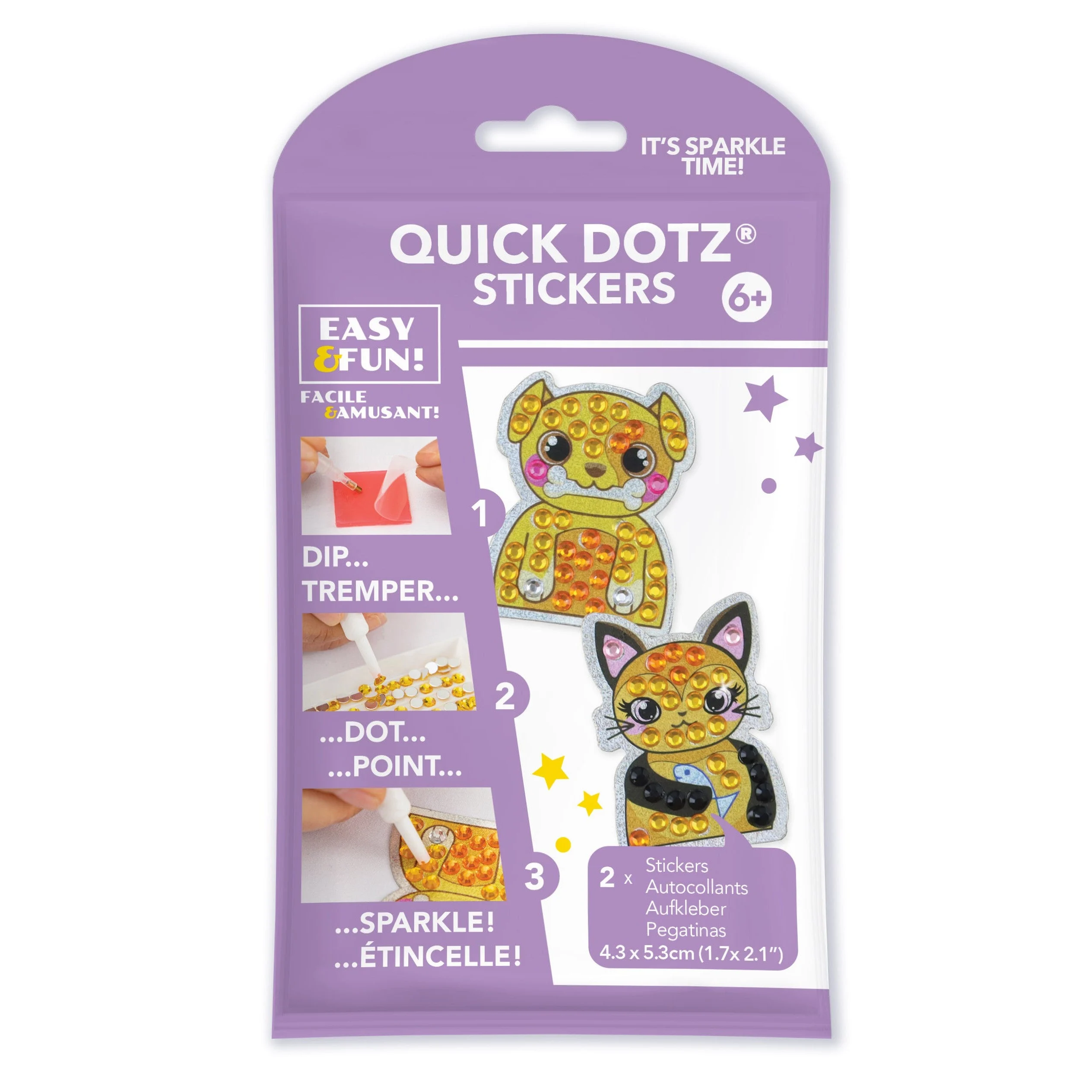 BIG DOTZStickers Pack 9 - Dog & Cat