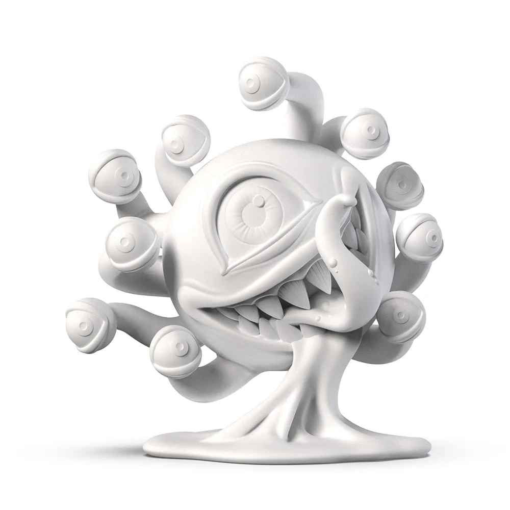 Dungeons & Dragons: Beholder 7" Resin Blank Art Figure by Kidrobot 