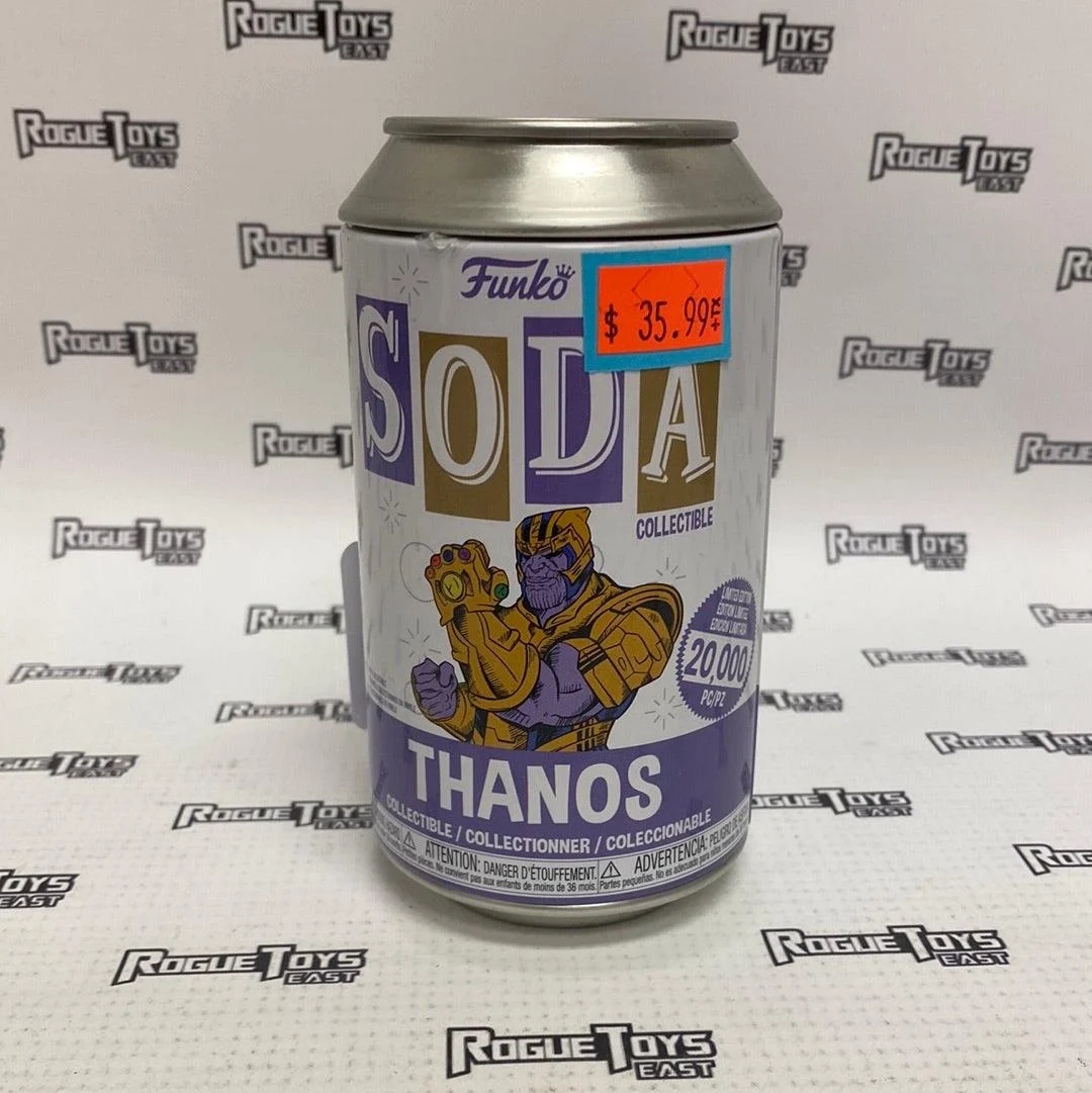 Funko Soda Avengers Endgame Thanos Without Helmet CHASE 1/3300