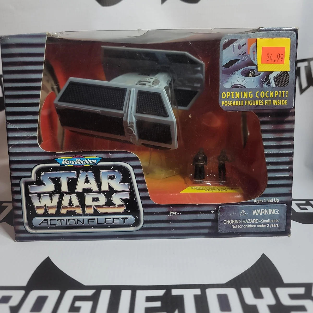 Galoob Micro Machines Star Wars Action Fleet Darth Vader's TIE Fighter