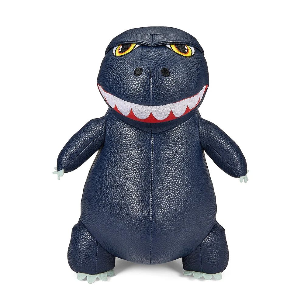 Godzilla 13" Premium Vegan Leather Plush - Blue Metallic Edition 