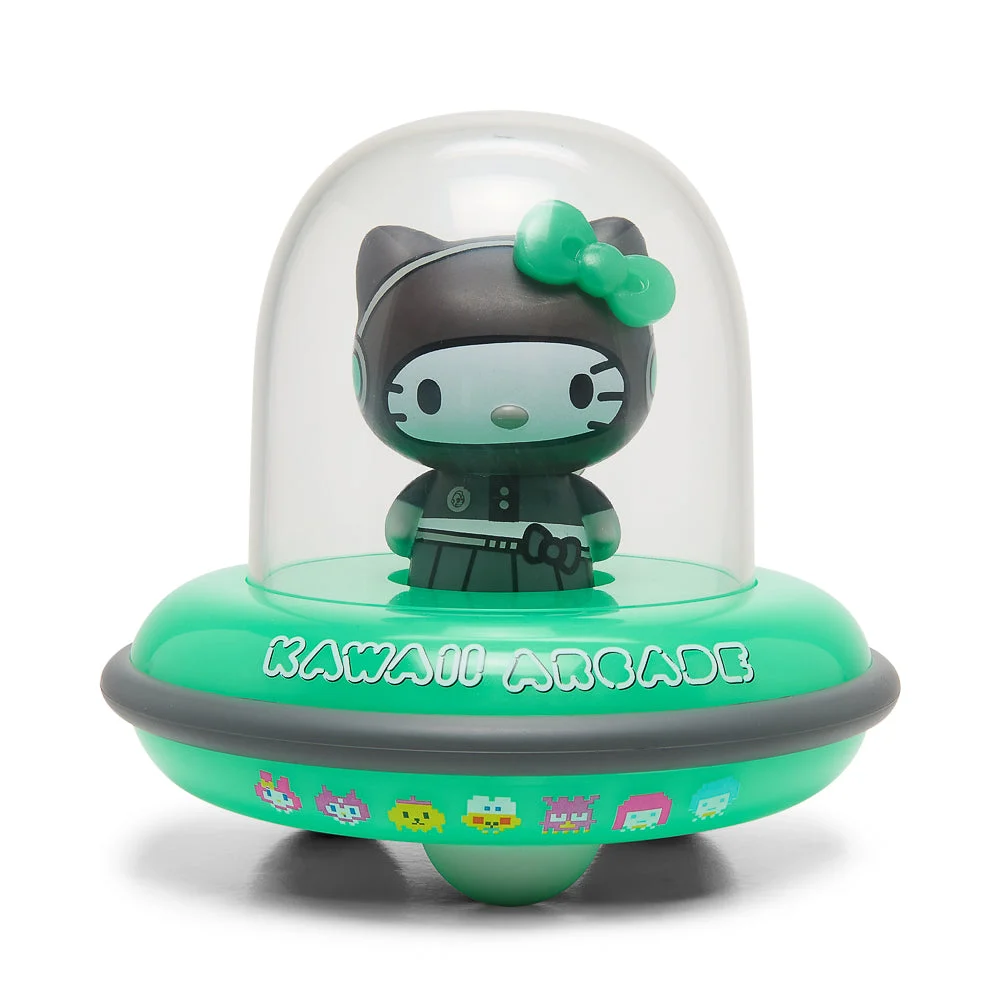 Hello Kitty® UFO Arcade Gamer 5" Vinyl Figure - Glow-in-the-Dark Editi 