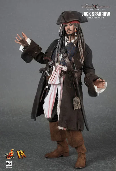 Hot toys DX06 Pirates of the Caribbean On Stranger Tides Captain Jack Sparrow