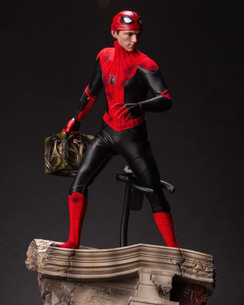 Hot toys MMS625 Spiderman No Way Home Spiderman Battling Version Movie Promo Edition