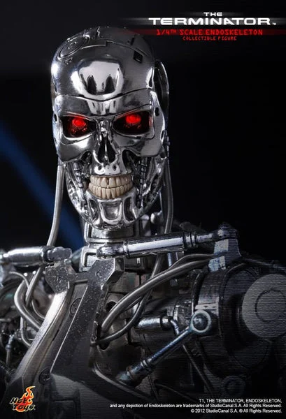 Hot Toys QS002B Terminator T-800 Endoskeleton (Special Edition) 1/4 Scale Collectible Figure