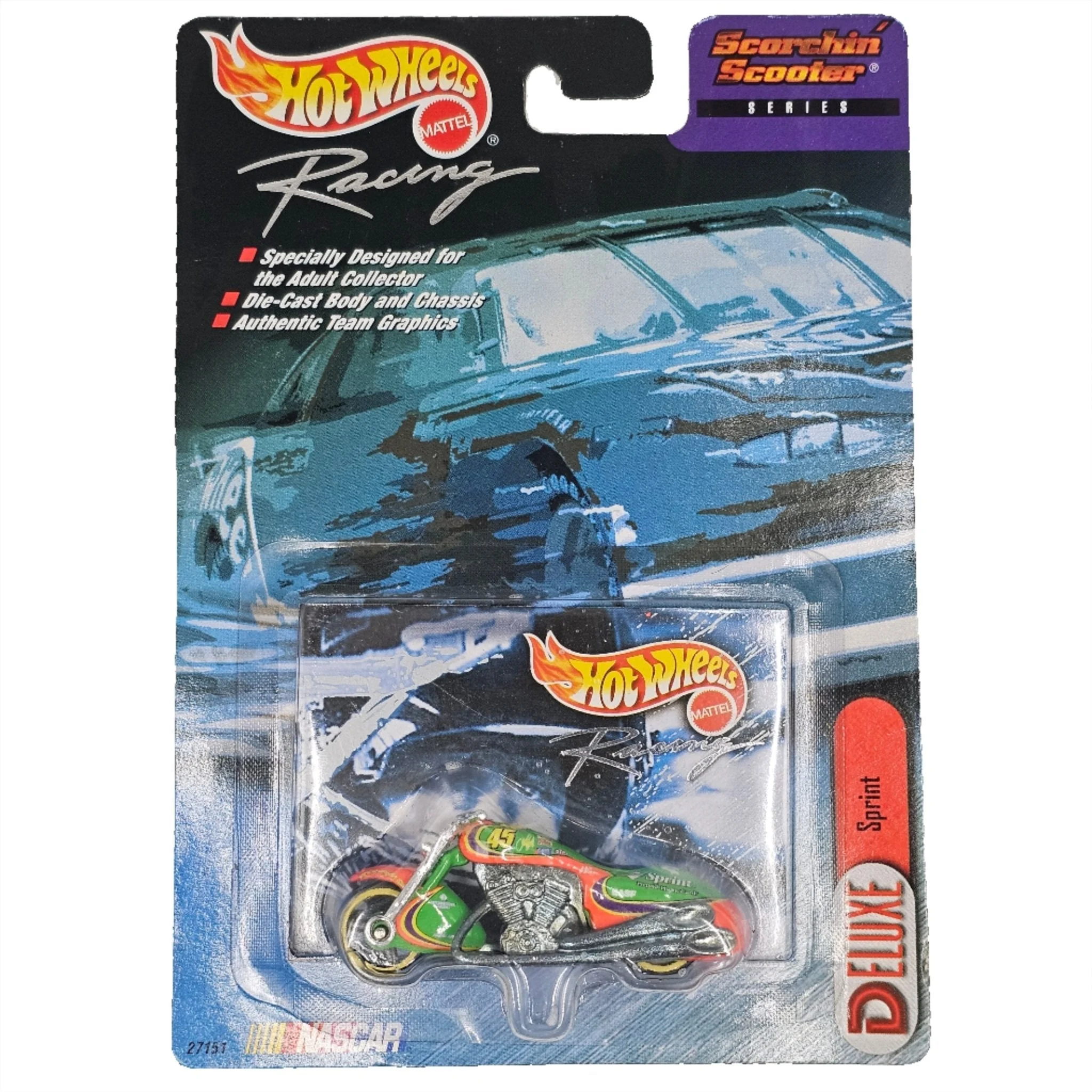 Hot Wheels - Scorchin' Scooter - 1999 Pro Racing Scorchin' Scooter Series