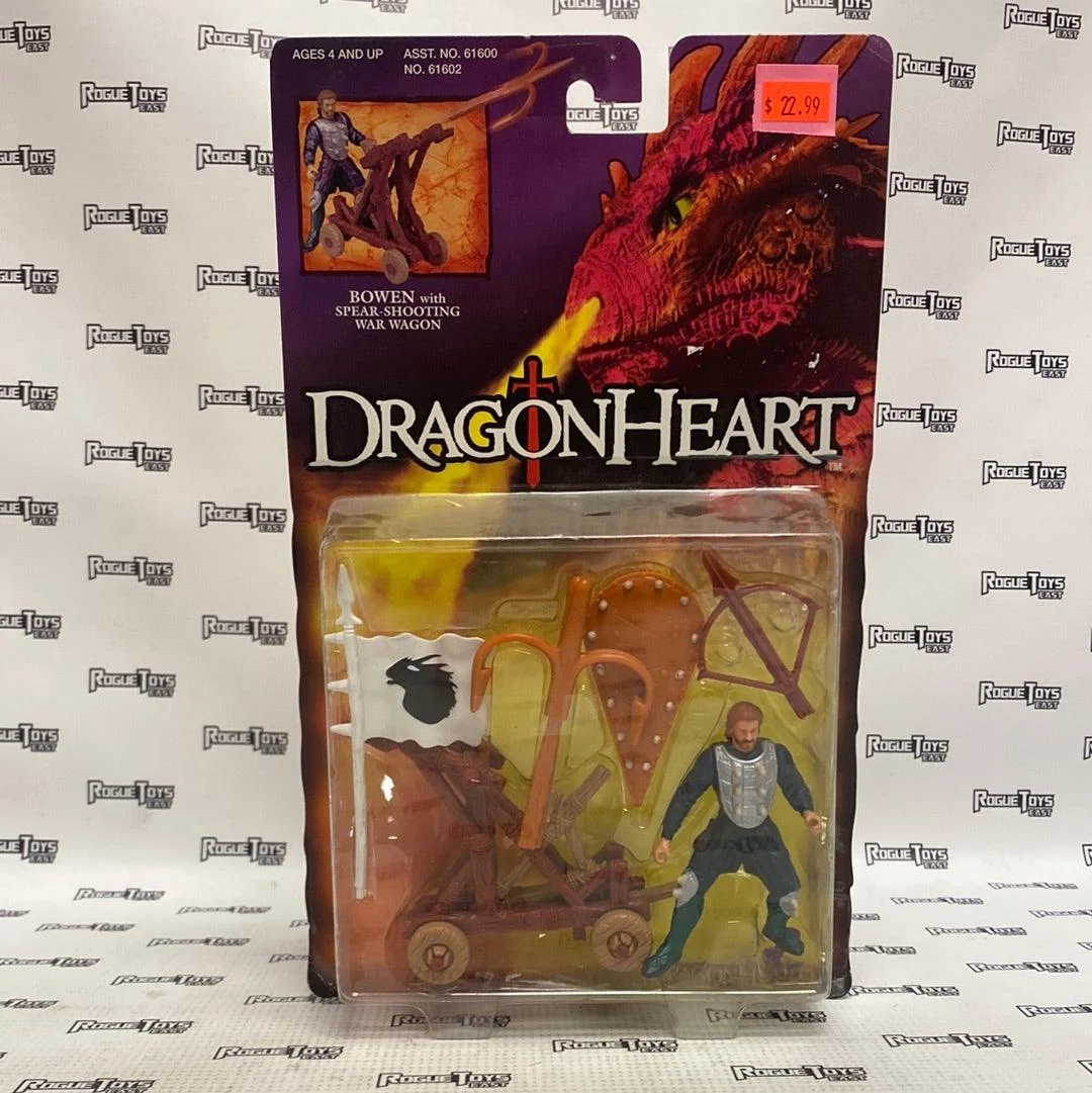 Kenner Dragon Heart Bowen w/ Spear-Shooting War Wagon