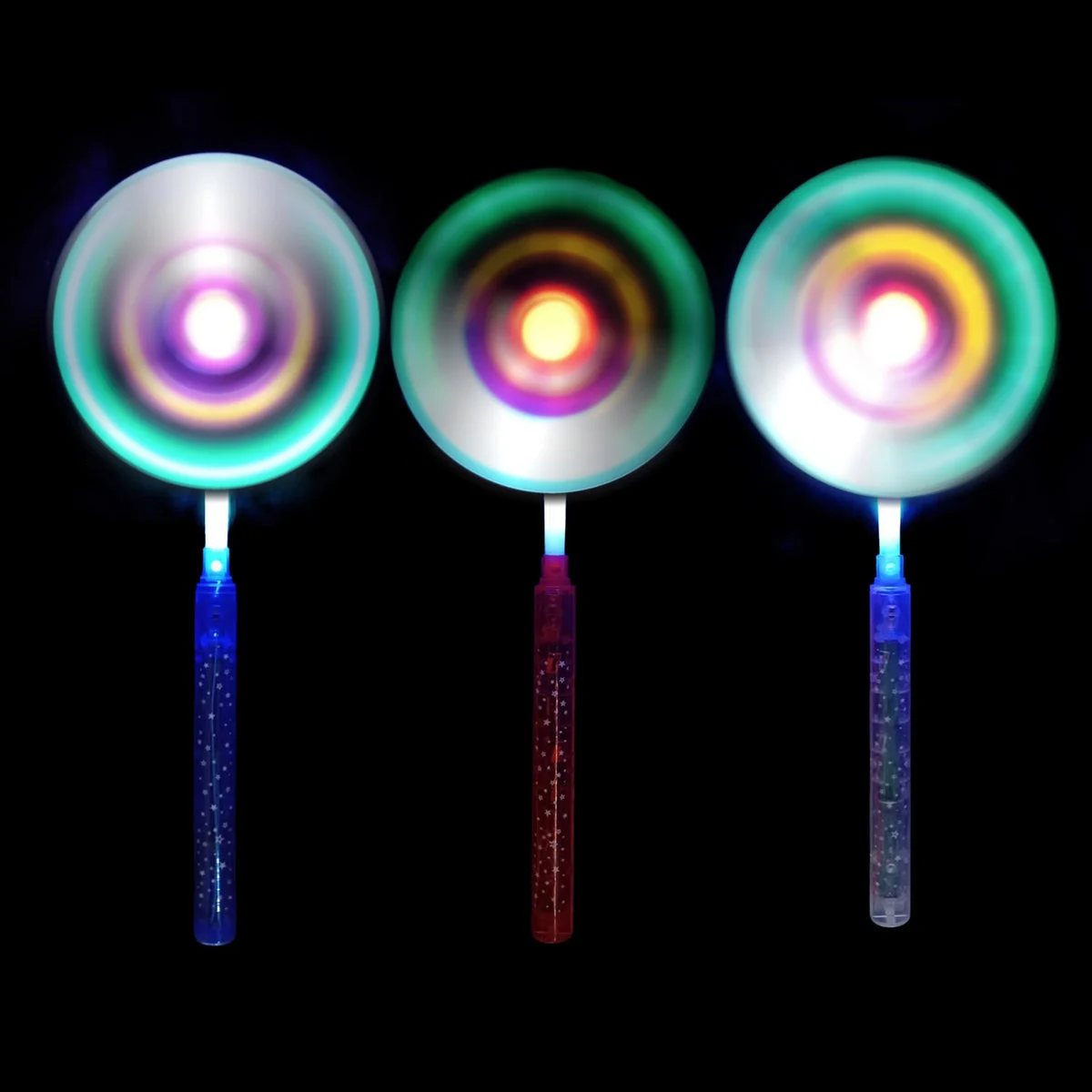 Light up Flashing windmill wand