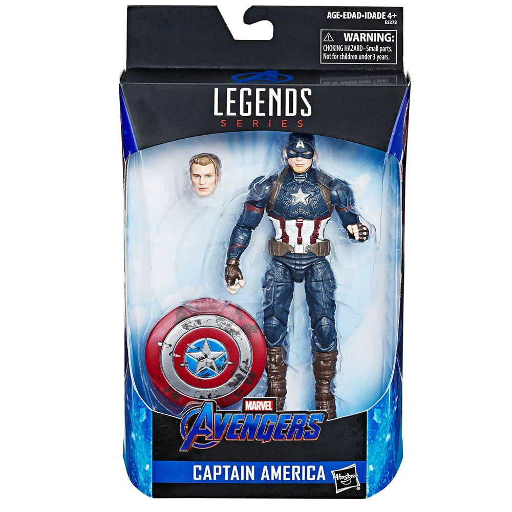Marvel Legends Series Avengers Endgame Worthy Captain America - 6 inch