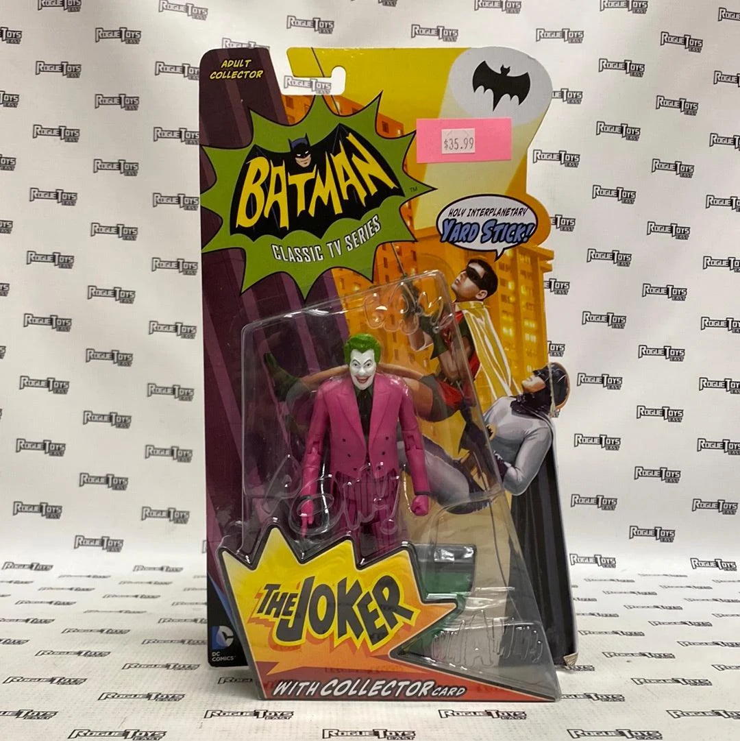 Mattel 2013 Batman Classic TV Series The Joker w/ Collector Card