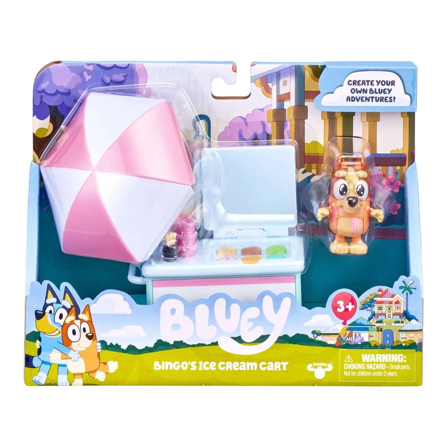 Moose Toys Bluey S6 Bingo's Ice Cream Cart
