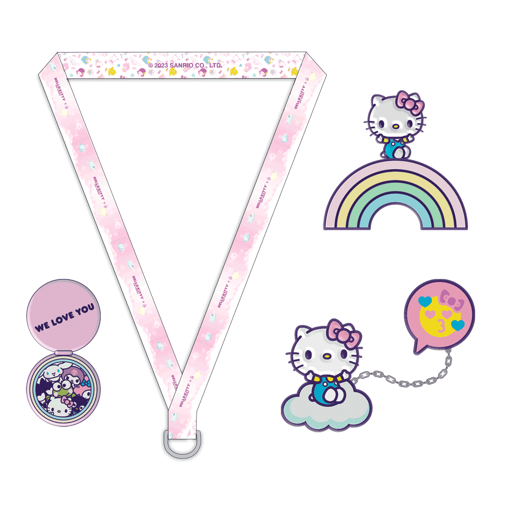 NYCC 2023: Hello Kitty® and Friends Kawaii Tokyo 1.5" Premium Pins and 