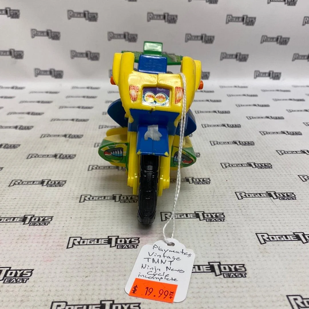 Playmates Vintage Teenage Mutant Ninja Turtles Ninja News Cycle (Incomplete)