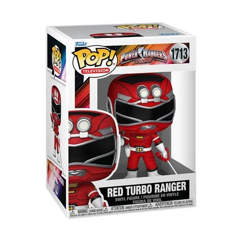 Pop! Television: Power Rangers Turbo- Red Turbo Ranger #1713