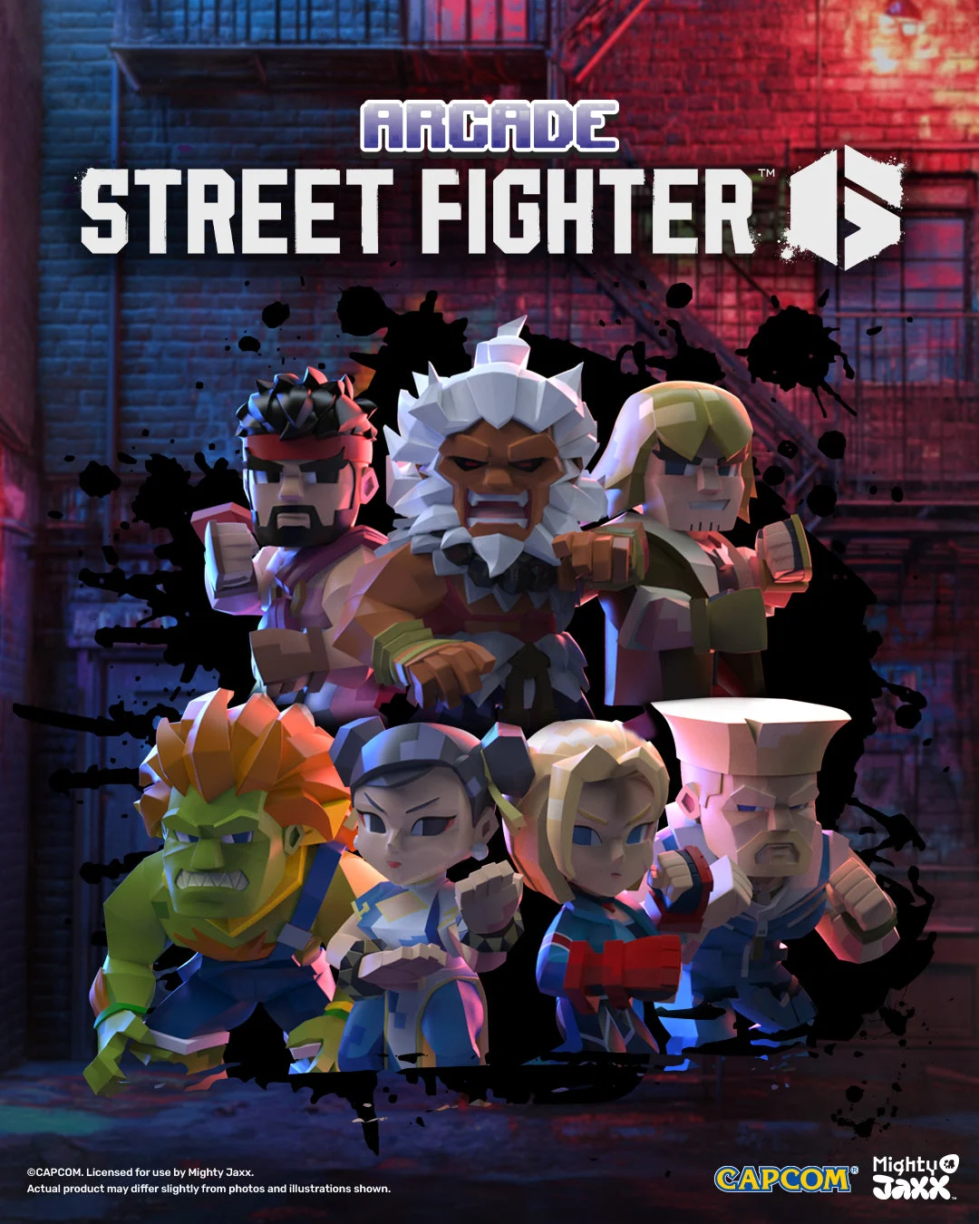 (PREORDER) Arcade: Capcom Street Fighter - Box of 6