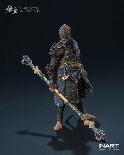 Preorder! INART Black Myth: Wukong The Destined One in the Bronze Armor Set 1/12 Scale Action Figure Deluxe Edition
