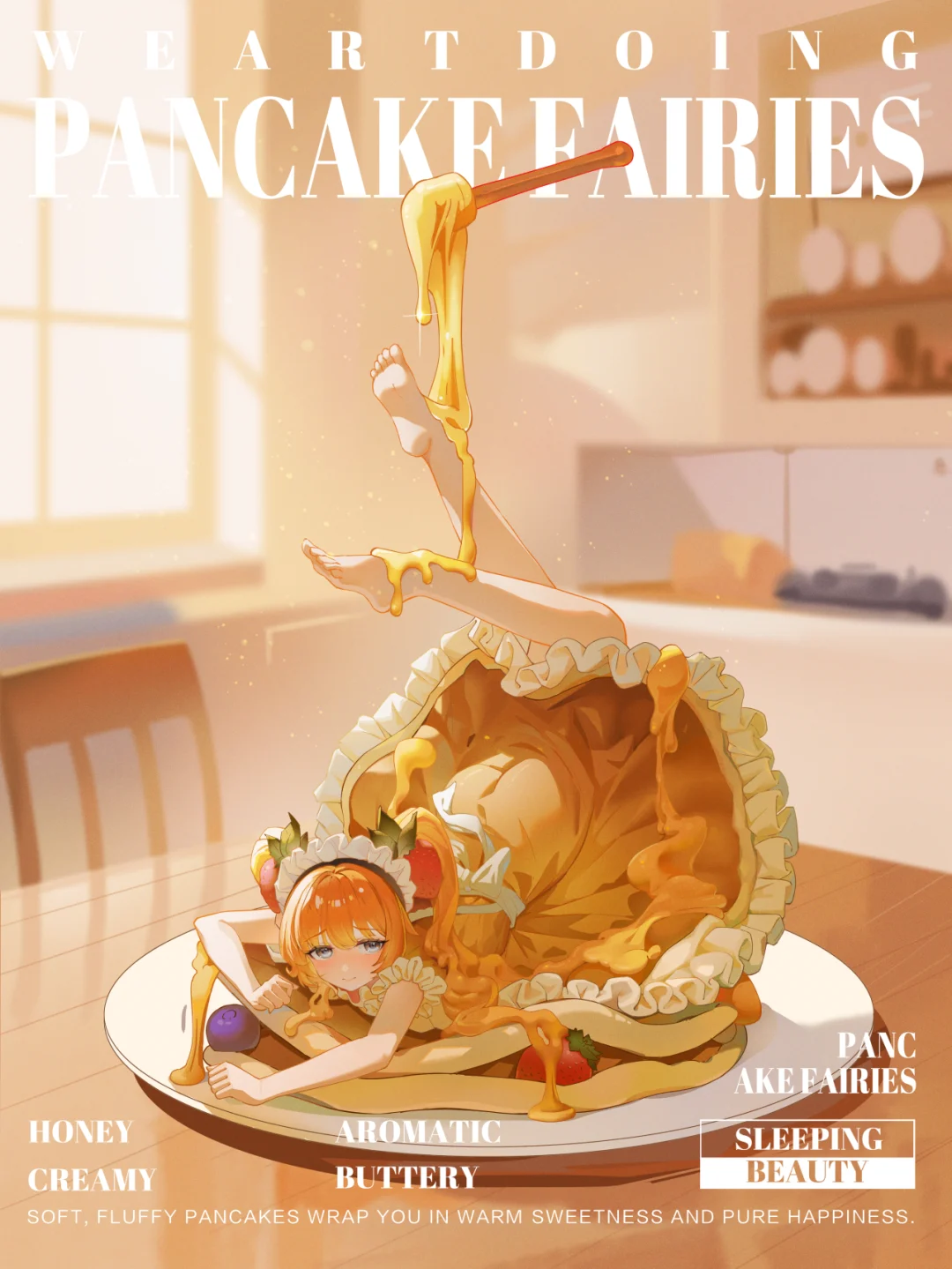 (PREORDER) Pancake Fairies Honey Butter