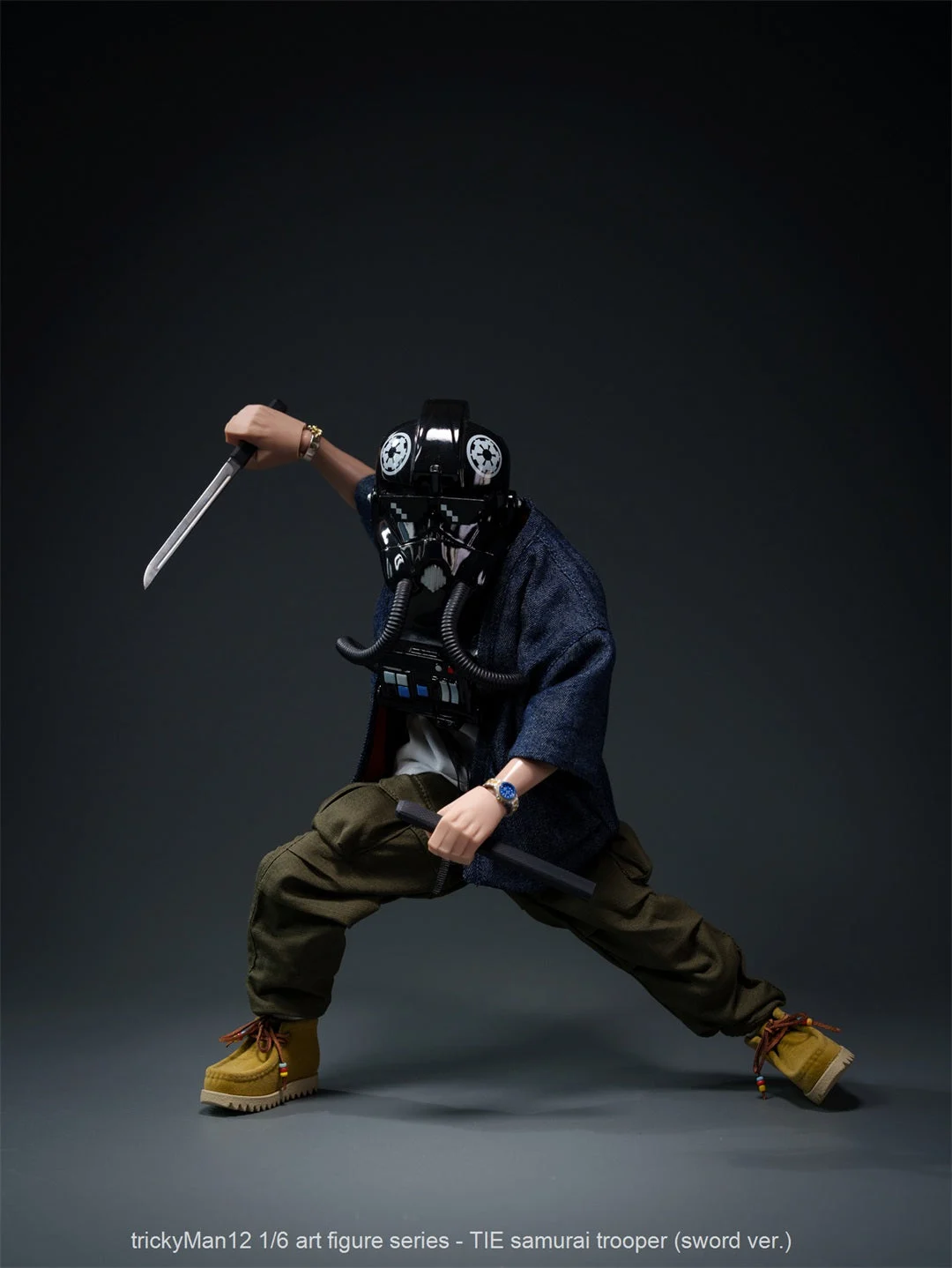 (PREORDER) TrickyMan12 TIE Samurai Trooper Sword Ver. 1/6 Scale Action Figure
