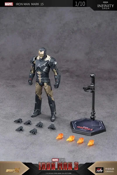 Preorder! ZDToys Ironman 3 Ironman Mark 15 1/10th Scale Collectible Figure