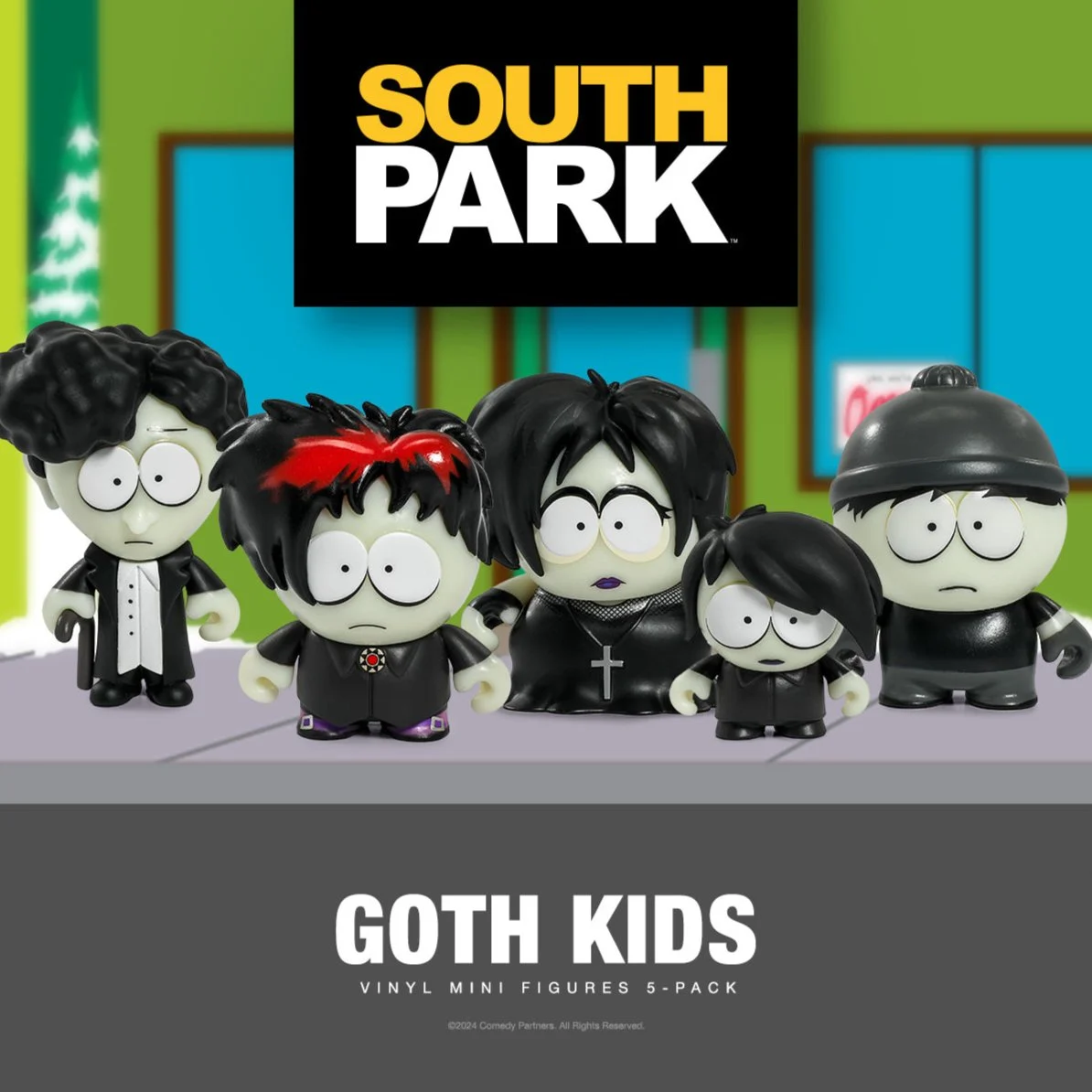 South Park Goth Kids Vinyl Mini Figures 5-Pack 