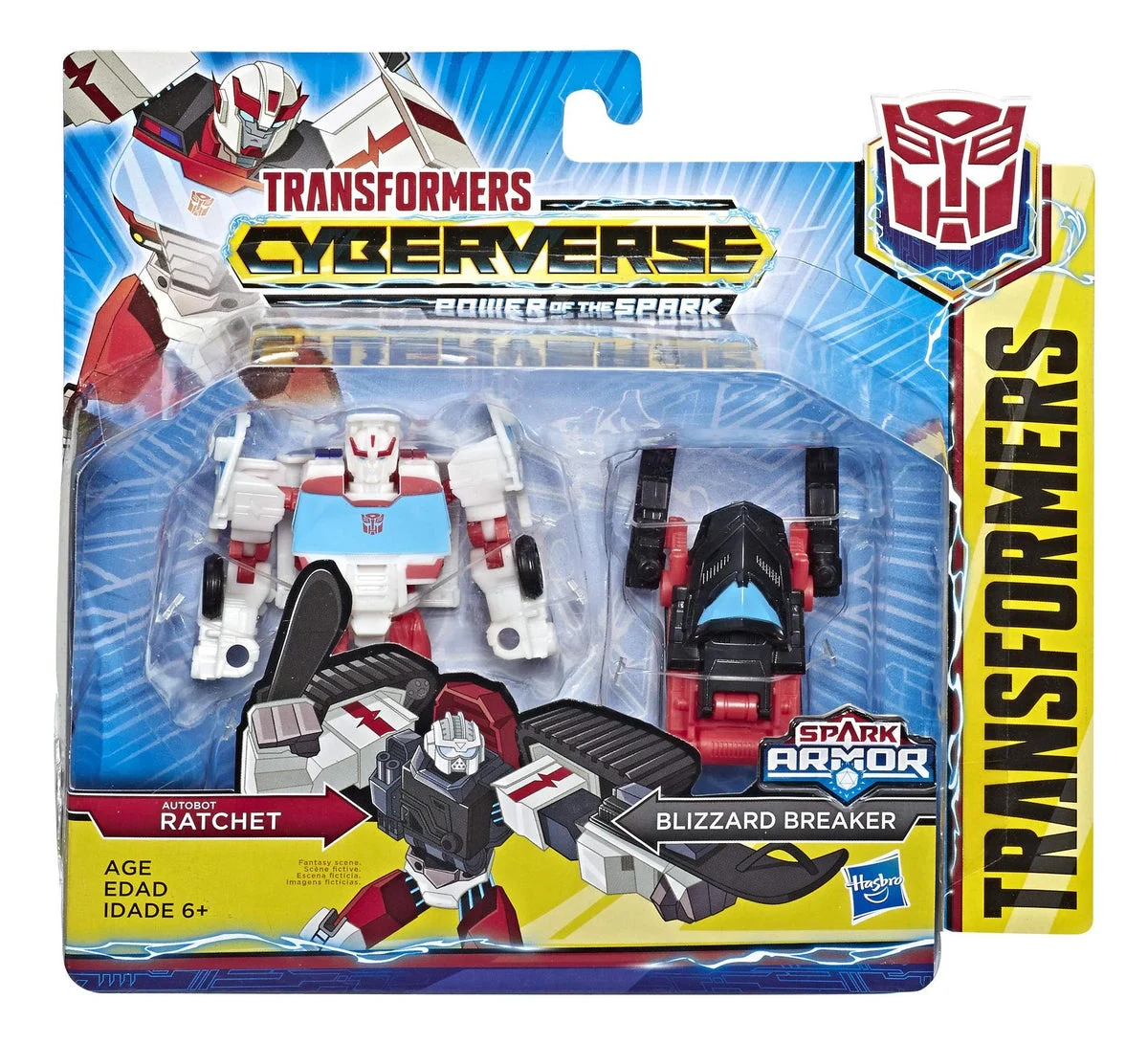 Transformers Cyberverse Power of the Spark Ratchet & Blizzard Breaker - Spark Armor
