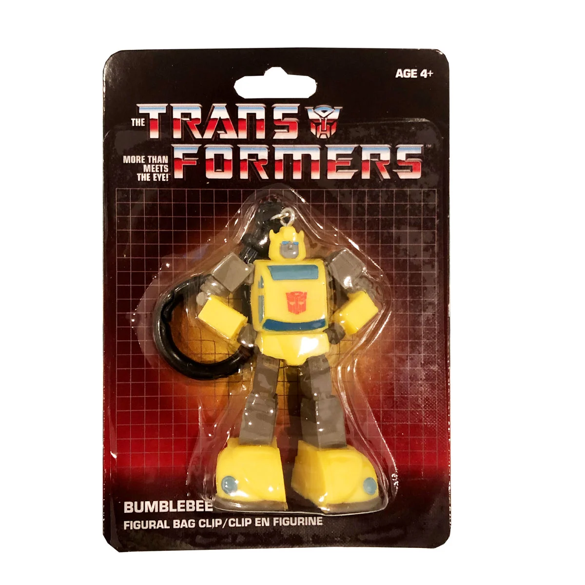 Transformers G1 Bumblebee Figurine - Keychain / Bag Clip
