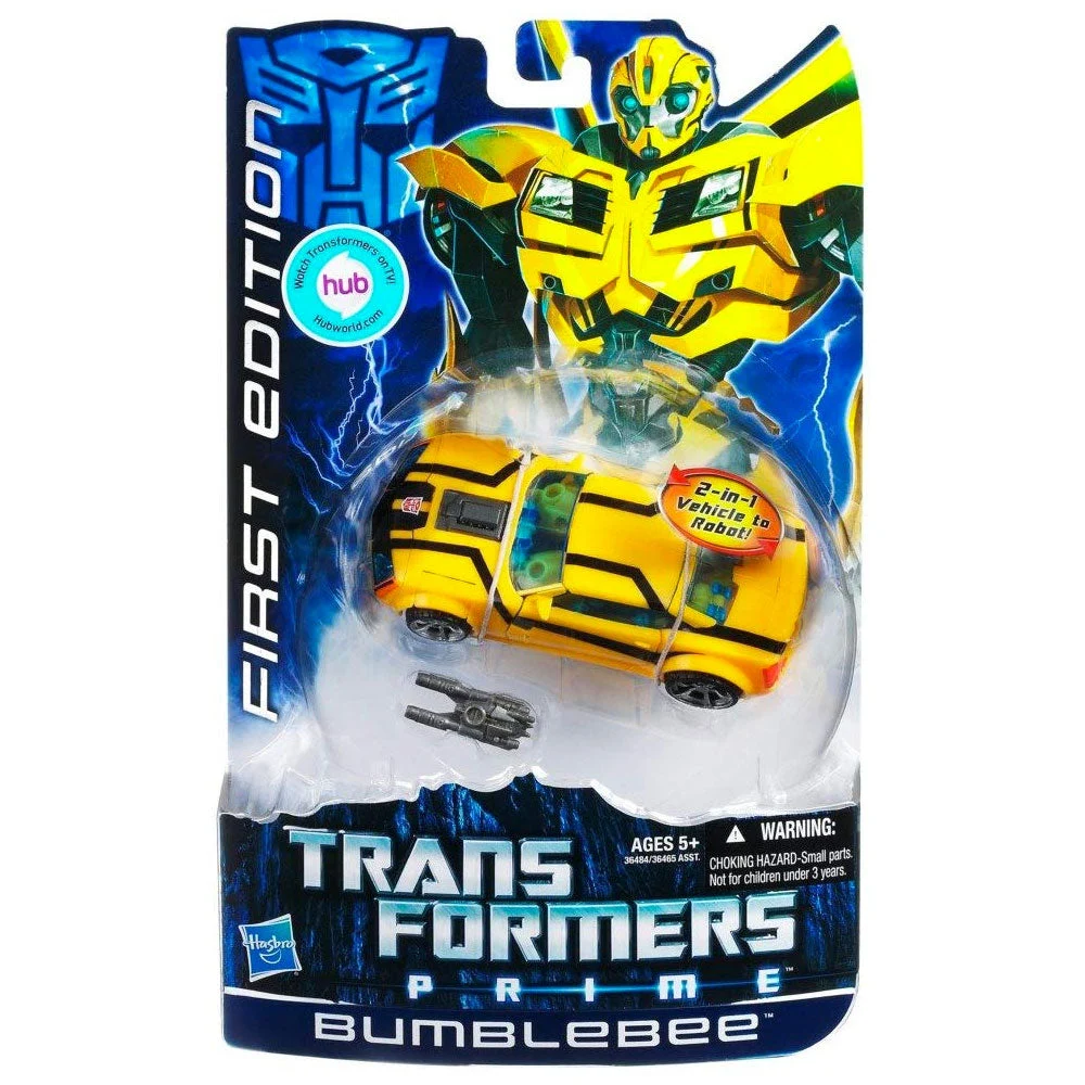 Transformers Prime First Edition 001 Bumblebee (Hub Sticker) - Deluxe