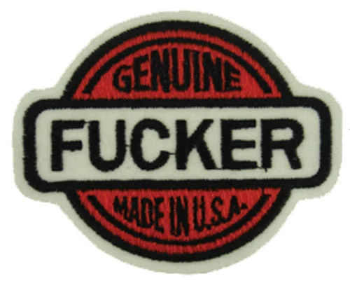 Wholesale GENUINE FUCKER 3 1/2 IN PATCH(Sold by the piece)