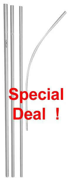 Wholesale LARGE SUPER SWOOPER FLAG 16 FOOT POLE (sold by the piece )
