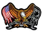 Wholesale USA american EAGLE POW MIA PATCH (Sold by the piece)