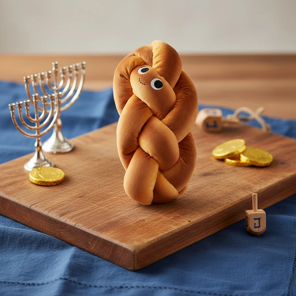 Yummy World Challah Bread 12" Plush 